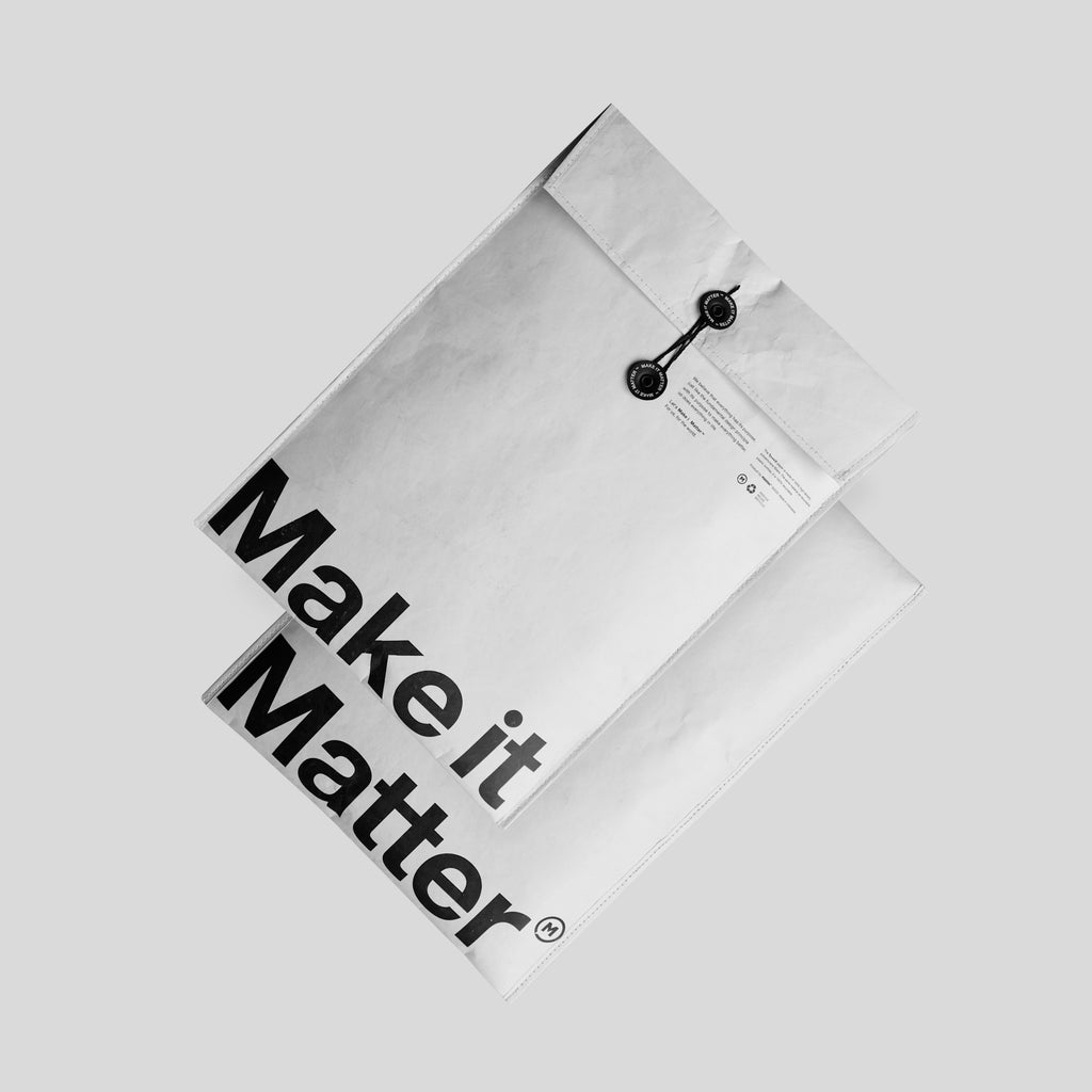 Laptop Sleeve - Make It Matter (White)